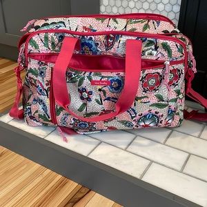 Vera Bradley travel bag.